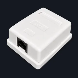 CAT5e Single Surface Mount Data Box (ABS) product image