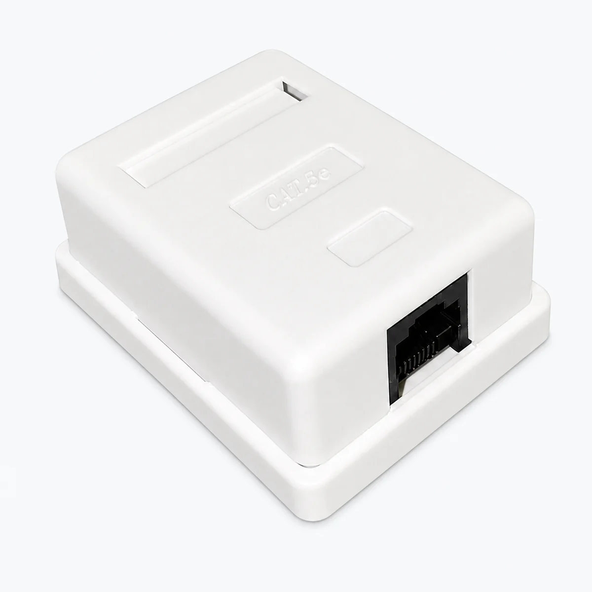 CAT5e Single Surface Mount Data Box (ABS) product image