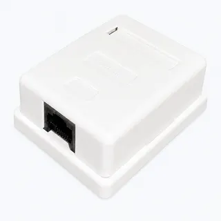CAT5e Single Surface Mount Data Box (ABS) product image