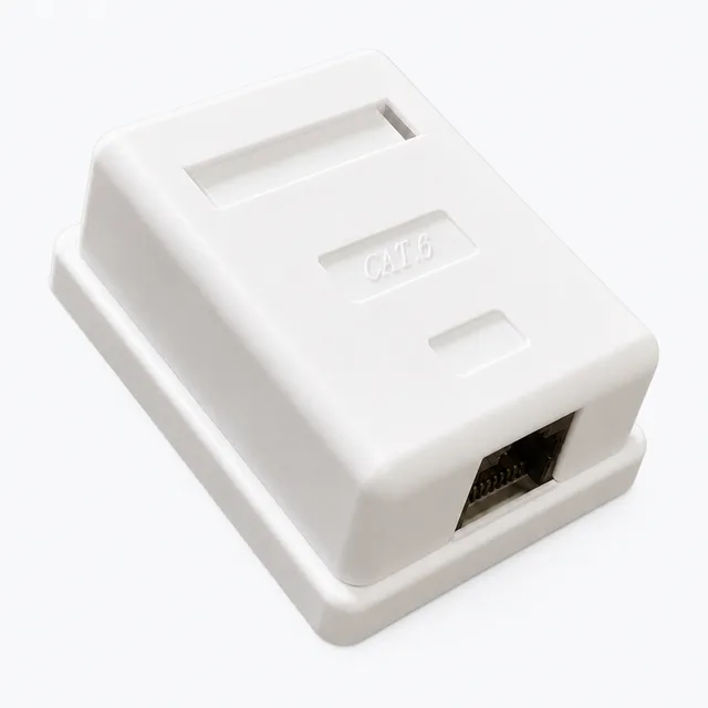 CAT6 Single UTP Surface Mount Data Box (ABS6) product image