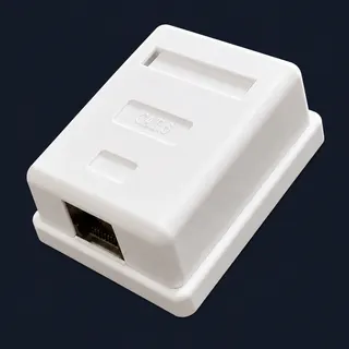 CAT6 Single UTP Surface Mount Data Box (ABS6) product image