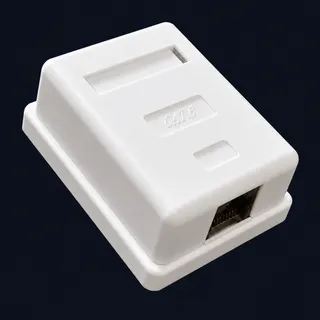 CAT6 Single UTP Surface Mount Data Box (ABS6) product image