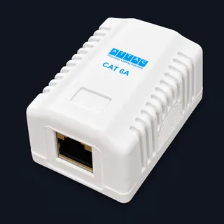 CAT6A Single Data Box (ABS6A) product image
