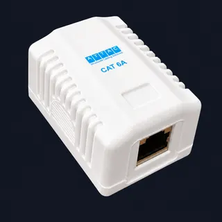 CAT6A Single Data Box (ABS6A) product image
