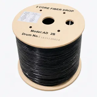 2 Fibre Round Drop Black 3.2mm (AD2B) product image