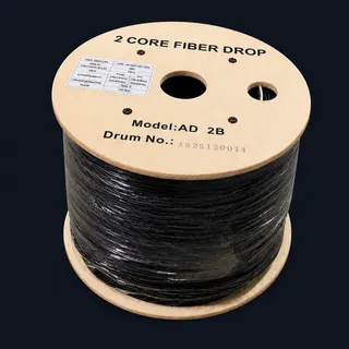 2 Fibre Round Drop Black 3.2mm (AD2B) product image