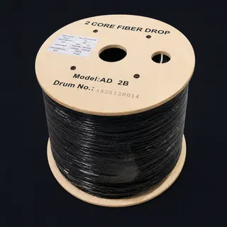 2 Fibre Round Drop Black 3.2mm (AD2B) product image