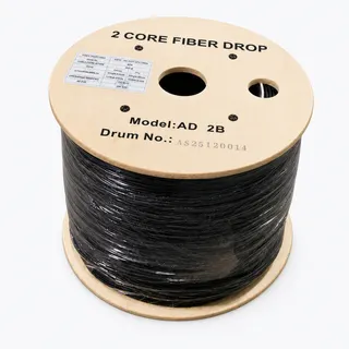 2 Fibre Round Drop Black 3.2mm (AD2B) product image