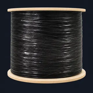2 Fibre Round Drop Black 3.2mm (AD2B) product image