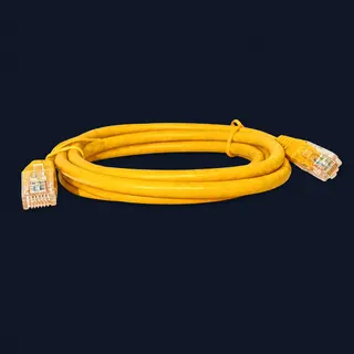 1.5M CAT6 Yellow Patchlead (AP1.5Y6) product image