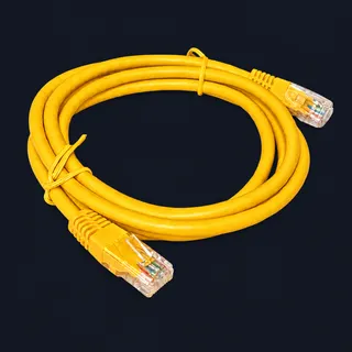 1.5M CAT6 Yellow Patchlead (AP1.5Y6) product image