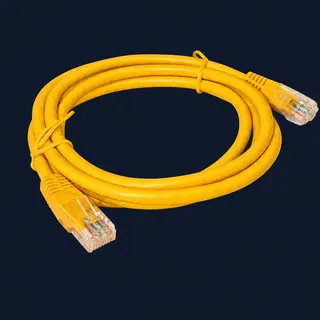 1.5M CAT6 Yellow Patchlead (AP1.5Y6) product image