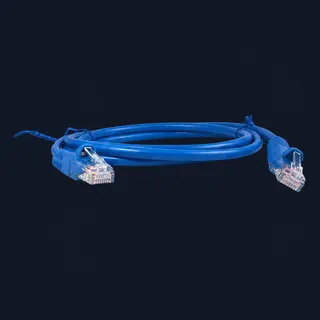 1m CAT6 UTP Blue RJ45 Patch Lead (AP1B6) product image