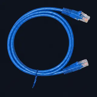 1m CAT6 UTP Blue RJ45 Patch Lead (AP1B6) product image