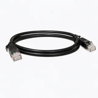 Attac 1m CAT5E UTP RJ45 Patch Lead - Black (AP1BK) product image