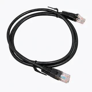 Attac 1m CAT5E UTP RJ45 Patch Lead - Black (AP1BK) product image