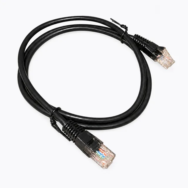 Attac 1m CAT5E UTP RJ45 Patch Lead - Black (AP1BK) product image