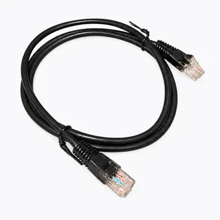 Attac 1m CAT5E UTP RJ45 Patch Lead - Black (AP1BK) product image