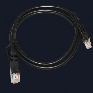 ATTAC 1m CAT6 UTP Black RJ45 Patch Lead (AP1BK6) product image