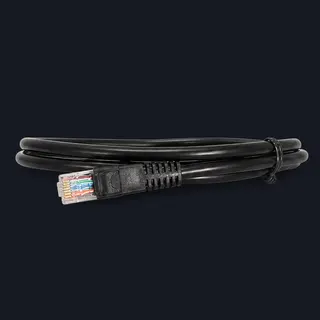 ATTAC 1m CAT6 UTP Black RJ45 Patch Lead (AP1BK6) product image