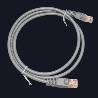 1m CAT6 Grey Patch Lead (AP1G6) product image