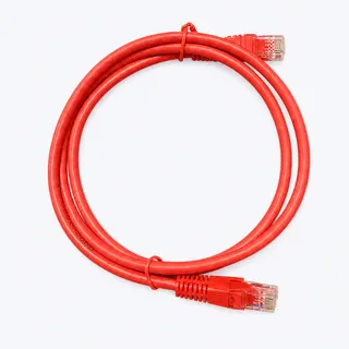 1m CAT5E UTP RJ45 Red Patch Lead (AP1R) product image