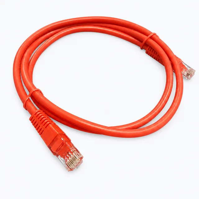 1m CAT5E UTP RJ45 Red Patch Lead (AP1R) product image