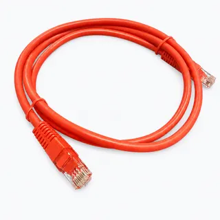 1m CAT5E UTP RJ45 Red Patch Lead (AP1R) product image