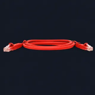 1m CAT6 UTP Red Patch Lead (AP1R6) product image