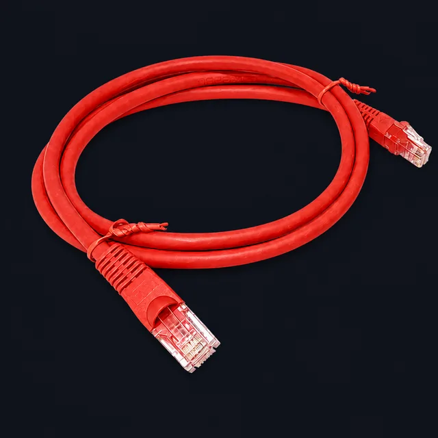 1m CAT6 UTP Red Patch Lead (AP1R6) product image