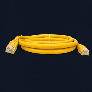 1m CAT6 UTP Yellow Patch Lead (AP1Y6) product image