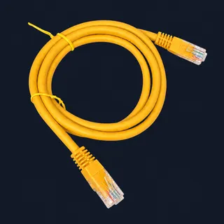 1m CAT6 UTP Yellow Patch Lead (AP1Y6) product image