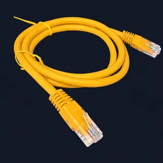 1m CAT6 UTP Yellow Patch Lead (AP1Y6) product image