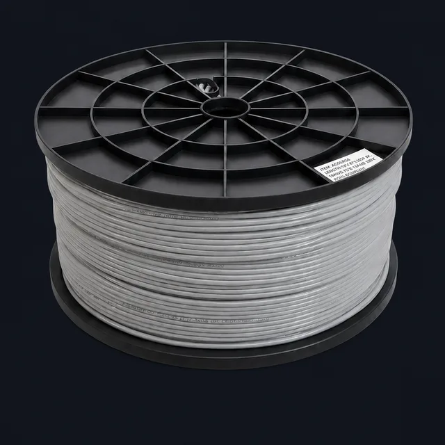 CAT5E Solid CCA Grey Cable - 100m (CS5CG) product image