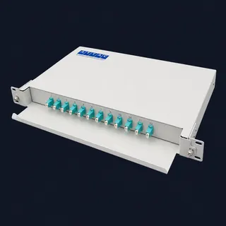 12 Port Fibre Patch Panel Populated OM3 (KP12OM3) product image