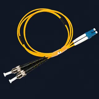 1m LC-ST Duplex Singlemode Patch Lead (KP1STLCUDX) product image